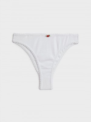 Rouje Carmen Panties Dameundertøy Hvite | Norge_P87959