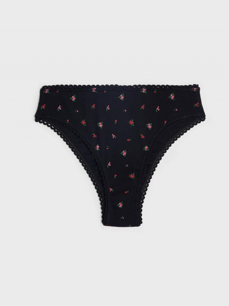 Rouje Carmen Panties Dameundertøy Svarte | Norge_P17401