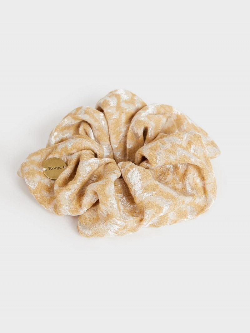 Rouje Loulou Scrunchie Topper Gull | Norge_P74551