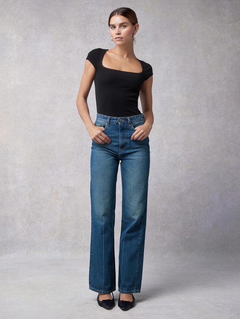 Rouje Madeleine Jeans Indigo | Norge_P53981